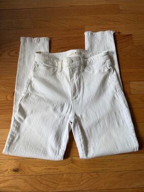 Joe's Jeans White Skinny High-Rise Stretch Jeans